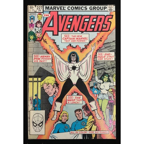 1196 - Avengers #200-299 (missing #257) (1980-89) includes 2nd appearance of Monica Rambeau, She-Hulk joini... 