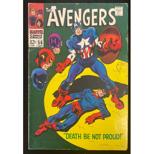 1338 - Avengers #56, 59, 60 (1968-69) includes 1st appearance of Yellowjacket and marriage of Yellowjacket ... 