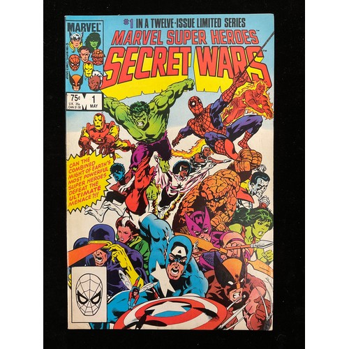 1346 - Marvel Comics - Secret Wars #1-7, 9-12 (1984-85) Includes 1st appearance  of Volcana, Titian’s and J... 