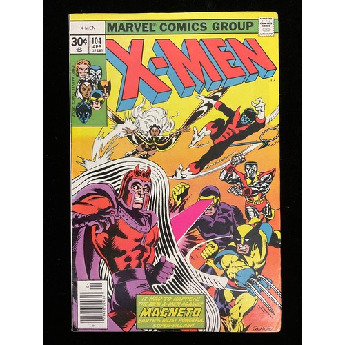 1152 - X-Men #103-110 (1977-78) Wolverine’s name revealed to be Logan, 1st appearances of Corsair, Lilandra... 