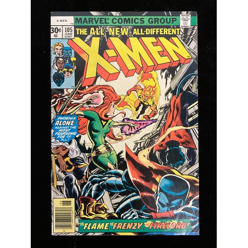 1152 - X-Men #103-110 (1977-78) Wolverine’s name revealed to be Logan, 1st appearances of Corsair, Lilandra... 