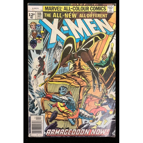 1152 - X-Men #103-110 (1977-78) Wolverine’s name revealed to be Logan, 1st appearances of Corsair, Lilandra... 