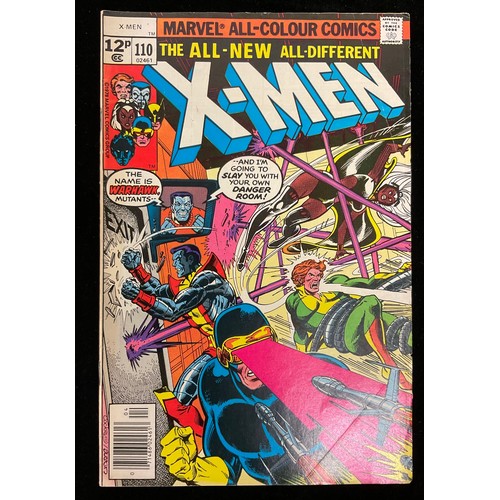 1152 - X-Men #103-110 (1977-78) Wolverine’s name revealed to be Logan, 1st appearances of Corsair, Lilandra... 