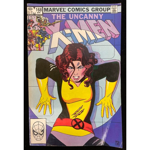 1157 - Uncanny X-Men #166-168, 170-176 (1982-83) 1st appearance of Lockheed, Madelyne Prior and Callisto. B... 