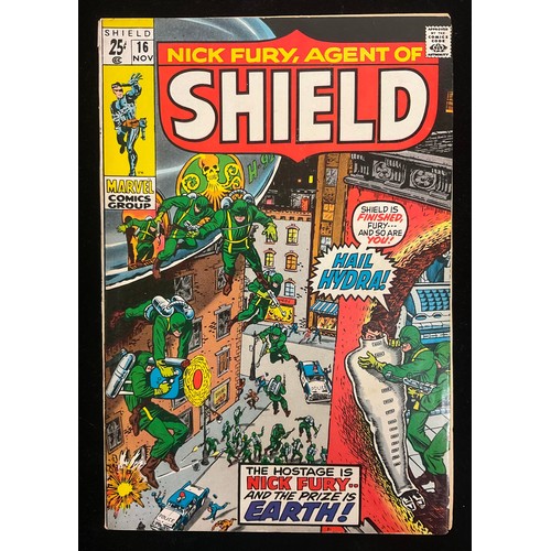 1333 - Nick Fury, Agent of S.H.I.E.L.D #10-17 (1969-71) 1st appearances of Super-Patriot and Bull’s Eye, Si... 