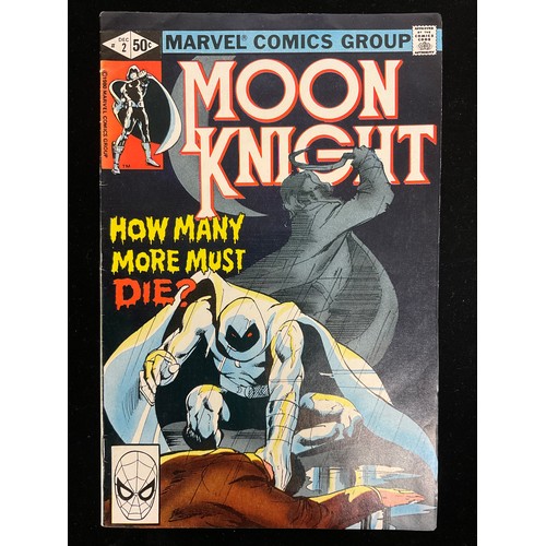 1160 - Moon Knight #2-38 (1980-84) 1st appearances of Midnight Man, Morpheus, Stained Glass Scarlet, Xenos ... 