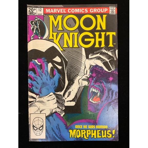 1160 - Moon Knight #2-38 (1980-84) 1st appearances of Midnight Man, Morpheus, Stained Glass Scarlet, Xenos ... 