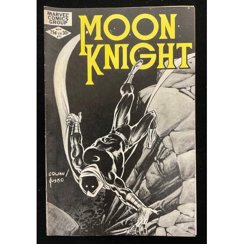 1160 - Moon Knight #2-38 (1980-84) 1st appearances of Midnight Man, Morpheus, Stained Glass Scarlet, Xenos ... 