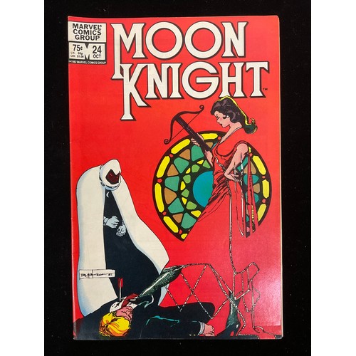 1160 - Moon Knight #2-38 (1980-84) 1st appearances of Midnight Man, Morpheus, Stained Glass Scarlet, Xenos ... 