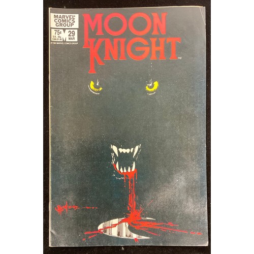 1160 - Moon Knight #2-38 (1980-84) 1st appearances of Midnight Man, Morpheus, Stained Glass Scarlet, Xenos ... 