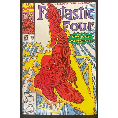 1168 - Comics - A large collection of Modern age Fantastic Four comics including issue #353, 1st appearance... 