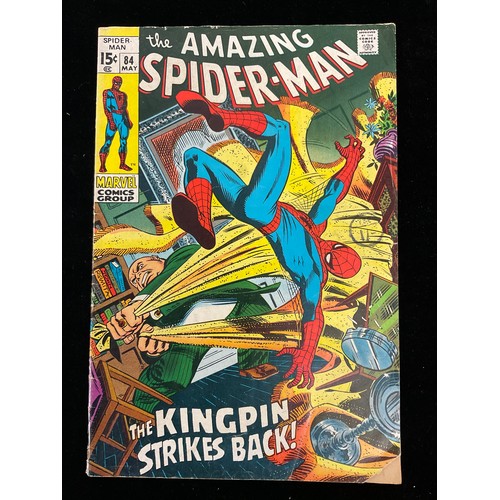 1305 - Amazing Spider-Man #84-85, #89 (1970) 1st appearance of Schemer / Richard Fisk and Vanessa Fisk, Sil... 