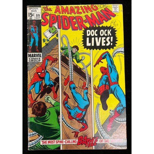 1305 - Amazing Spider-Man #84-85, #89 (1970) 1st appearance of Schemer / Richard Fisk and Vanessa Fisk, Sil... 