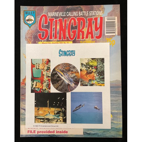 1355 - Gerry Anderson Interest - Stingray #1 - #24, volume 2. #1-8 (1992-93) Fleetway Editions Ltd, sticker... 