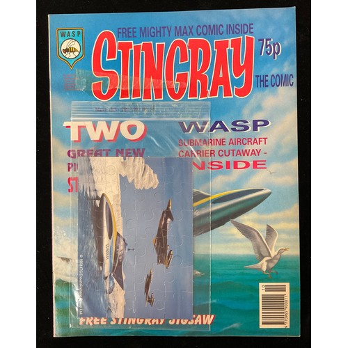 1355 - Gerry Anderson Interest - Stingray #1 - #24, volume 2. #1-8 (1992-93) Fleetway Editions Ltd, sticker... 