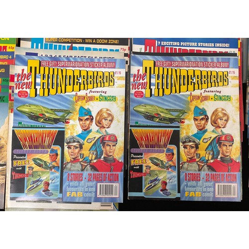 1356 - Gerry Anderson Interest - Thunderbirds #1 - 89 (1992-95) including some free gifts and duplicates; A... 