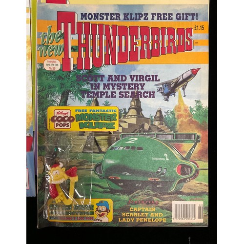 1356 - Gerry Anderson Interest - Thunderbirds #1 - 89 (1992-95) including some free gifts and duplicates; A... 