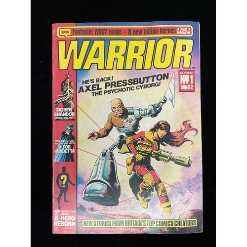 1307 - British Comics - Warrior #1-3, 5-7, 9, Summer Special (1982) Quality Communications Ltd - 1st appear... 