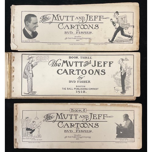 1310 - Platinum Age Comics - Mutt and Jeff #1-3, collected Hardback Edition. (1910-12) Bell Publications