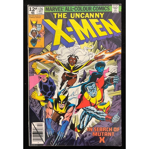 1296 - Uncanny X-Men #126 - 128, #131-132 (1979-80) 1st appearance of Proteus, 3rd appearance of Kitty Pryd... 