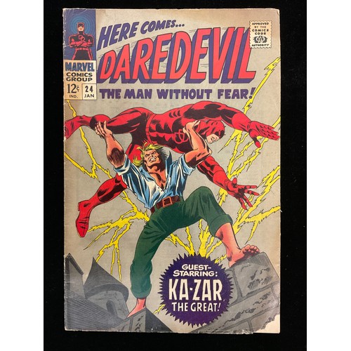 1301 - Daredevil #24, 27, 32, 38, 45, 53 (1967-69) Classic Gene Colan cover art. Silver age Marvel comics (... 