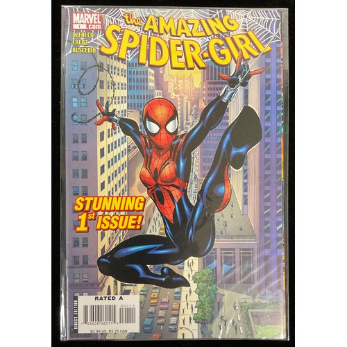 1303 - Marvel comics - A large collection of Spider-Girl comics including Spider-girl 1/2 (1999) Wizard Exc... 