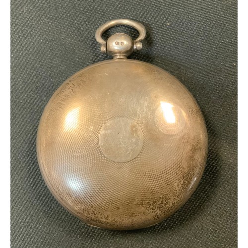 277 - A William IV silver verge fusee pocket watch, by John Bates, London 1831