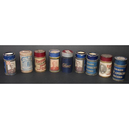 751 - Mechanical Music - a collection of Edison wax phonograph cylinders (9)