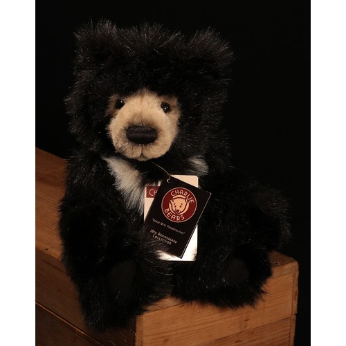 55 - Charlie Bears CB151558 Anniversary Sloth Joe teddy bear, from the 10th Anniversary Collection/Charli... 