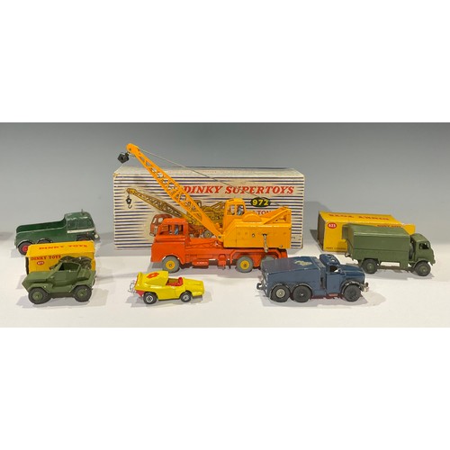 152 - Toys & Juvenalia - Dinky Supertoys 972 20-ton lorry mounted crane 