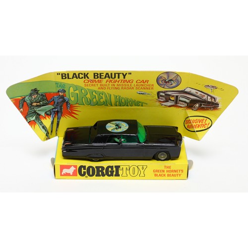 70 - Toys & Juvenalia - Corgi Toys 268 The Green Hornet “Black Beauty” crime fighting car, black body wit... 