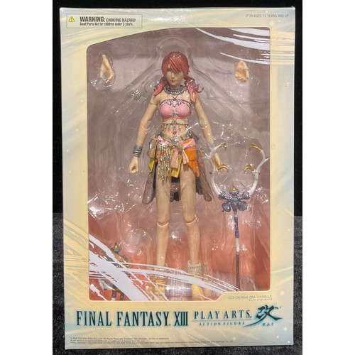 249 - Action Figures - A Final Fantasy XIII Play Arts action figure, no.1 Lightning, boxed (2009); Another... 