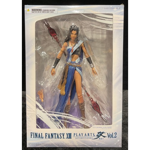 249 - Action Figures - A Final Fantasy XIII Play Arts action figure, no.1 Lightning, boxed (2009); Another... 