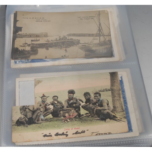 512 - Postcards - a collection of postcards, including 34 early 1914 - 1918, Egypt and Palestine card; oth... 