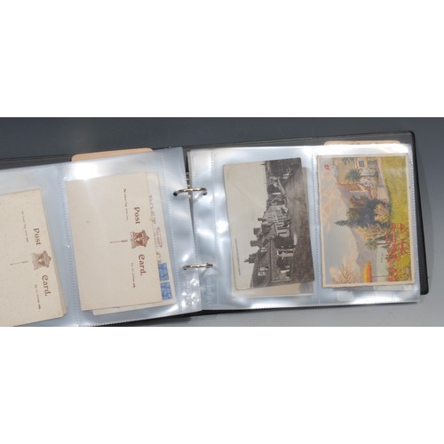 512 - Postcards - a collection of postcards, including 34 early 1914 - 1918, Egypt and Palestine card; oth... 