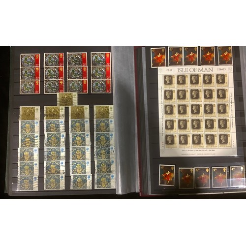 568 - Stamps - two large stockbooks, one full of used GB material, one full of mint All World and Commonwe... 