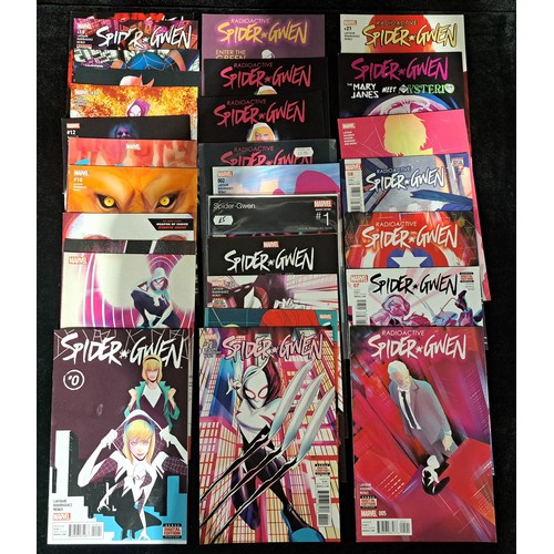 661 - Marvel Comics - Spider-Gwen comics, including Spider-Gwen #0 - Reprint of Edge of Spider-Verse #2, R... 