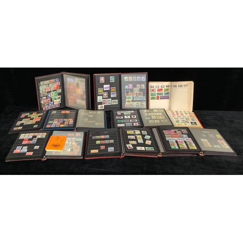 662 - Stamps - collection housed in nine neat stockbooks, Malaysia, Netherlands, Austria, British Commonwe... 