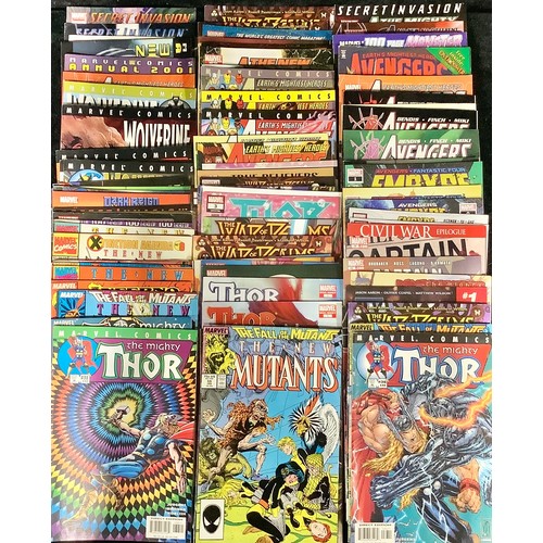 691 - Marvel Comics - A collection of Modern age Marvel comics including Captain America, Avengers, Thor, ... 