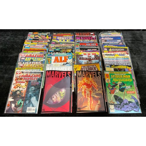 700 - Marvel Comics - A collection of Modern age Marvel comics including Marvels, Amazing Fantasy, Secret ... 