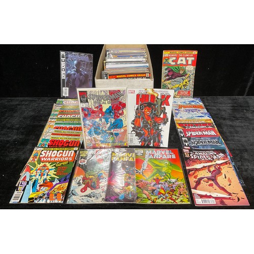 701 - Marvel Comics -  A collection of Bronze to Modern age Marvel comics including Spider-Man Special Edi... 