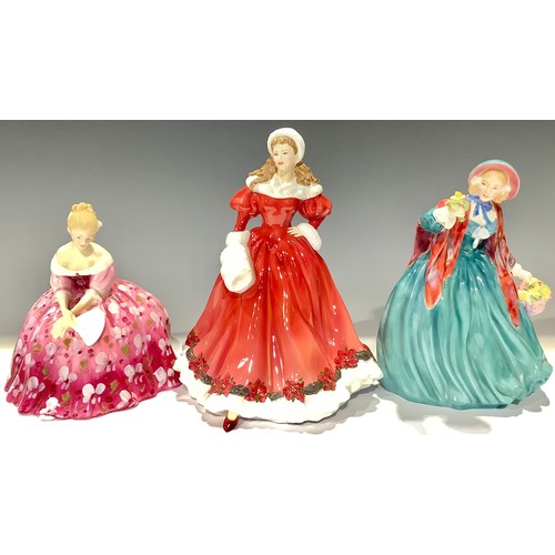 4 - A Royal Doulton figure, for Compton & Woodhouse, A Christmas Morning, HN 4894, limited edition 174/7... 