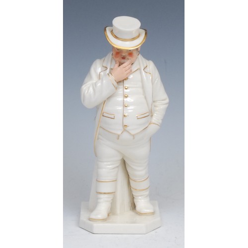 75 - A Royal Worcester figure, after James Hadley, John Bull, from the Countries of the World series, pic... 