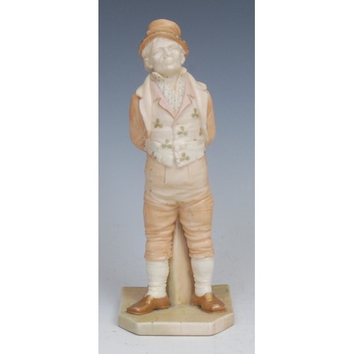 76 - A Royal Worcester figure, after James Hadley, the Irishman, from the Countries of the World Series, ... 