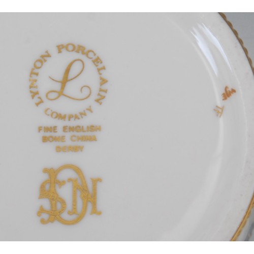 139 - A Lynton coffee can and stand, painted by  Stefan Nowacki, signed, with a seascape, tall ship on a c... 