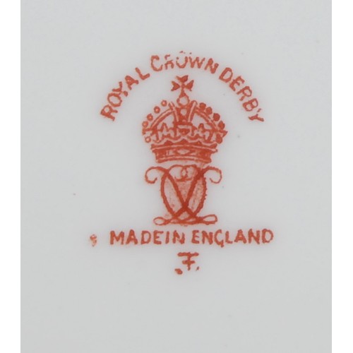 131 - A Royal Crown Derby plate, painted by Cuthbert Gresley, signed, View of St Alkmunds Church from St M... 