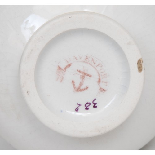 133 - A Sampson Hancock Derby ovoid scent bottle, painted in the Imari palette, 9cm high, red mark; anothe... 