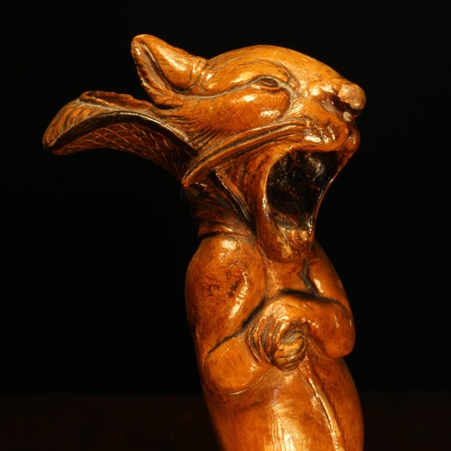 1224 - Alfred Lyndhurst Pocock (1882 - 1962), a laburnum carving, The Sleepy Dormouse, From Alice in Wonder... 