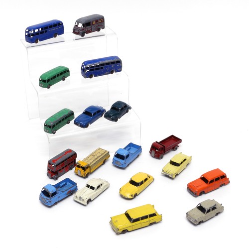 54 - A collection of unboxed Matchbox Toys '1-75' series diecast models, comprising 30a Ford Prefect, gre... 