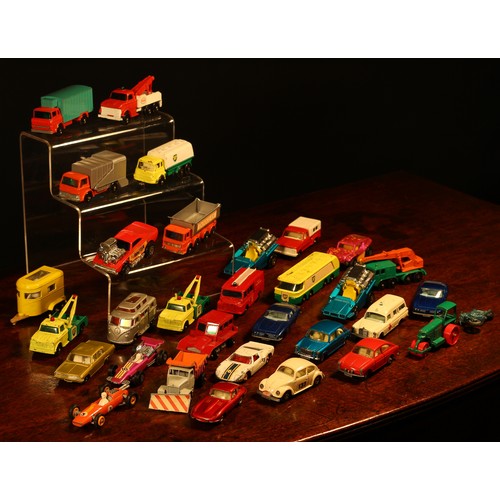56 - A collection of unboxed Matchbox '1-75' series diecast models including Superfast examples, comprisi... 